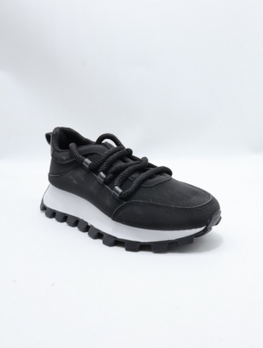 Buty sportowe damskie na płaskim (36-41) 24898 BLACK