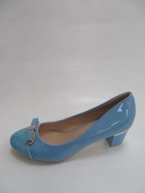 Czółenka damskie na obcasie (36-41) OS-6 BLUE