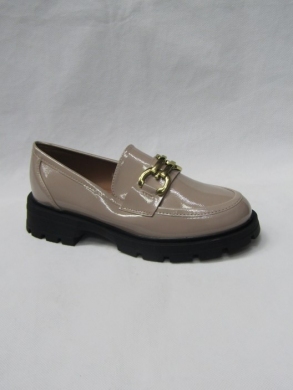 Mokasyny damskie na płaskim (36-41) W-221 KHAKI
