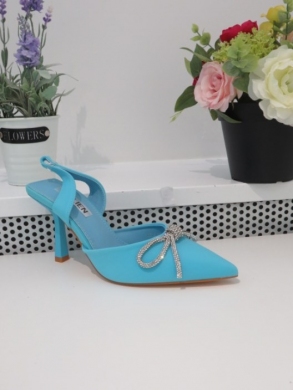 Sandały damskie na szpilce (36-41) H519 BLUE