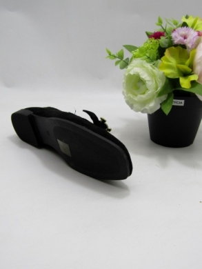 Mokasyny damskie na płaskim (36-41) 8063 BLACK