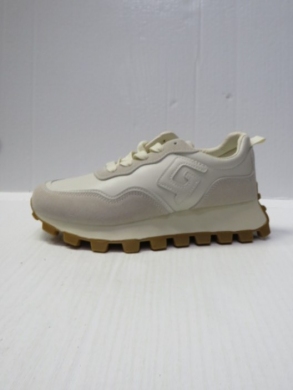 Buty sportowe damskie na płaskim (36-41) 88-192 BEIGE