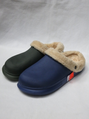 Kroksy męskie ocieplane (41-47) M500 NAVY/GREY/GREEN