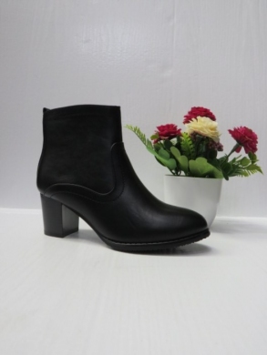 Botki damskie ocieplane na obcasie (36-41) B9051 PU