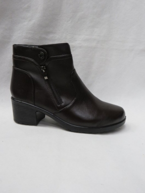 Botki damskie ocieplane na obcasie (36-43) 7603-3