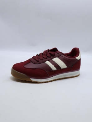 Buty sportowe damskie na płaskim (36-41) VB1013 WINE