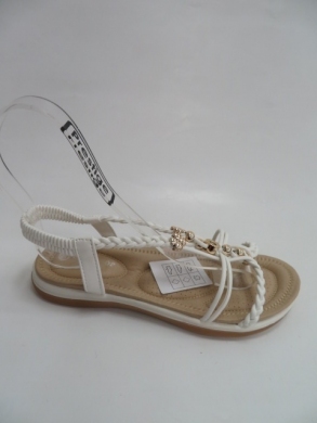 Sandały damskie na płaskim (36-41) FY6883 WHITE