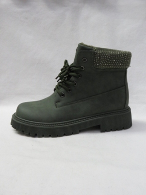 Trapery damskie ocieplane (36-41) 9500 GREEN