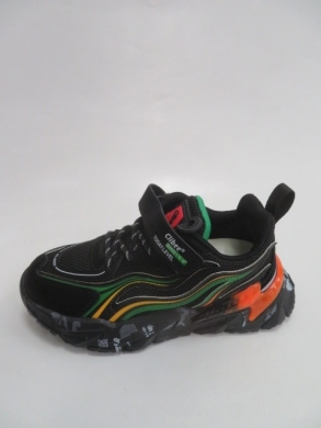 Buty sportowe dziewczęce (26-31) L351 BLACK/ORANGE