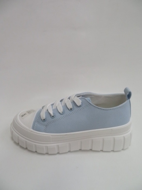 Trampki damskie na koturnie (36-41) VL150 BLUE