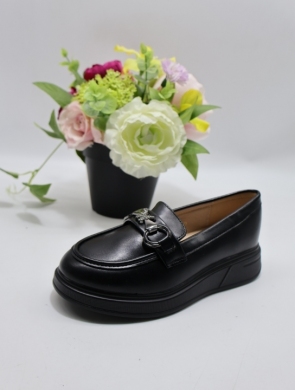 Mokasyny dziewczęce (25-30) 230-294M BLACK
