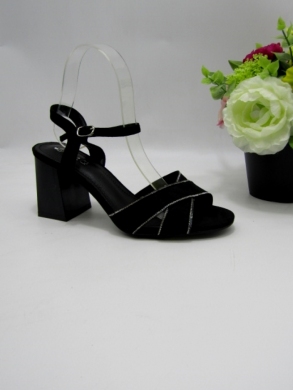 Sandały damskie na obcasie (36-41) XCM04 BLACK