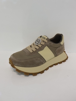 Buty sportowe damskie na płaskim (36-41) GD-XF-112 KHAKI