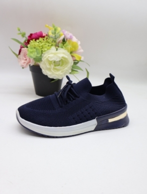 Buty sportowe damskie na płaskim (36-41) FM25 NAVY