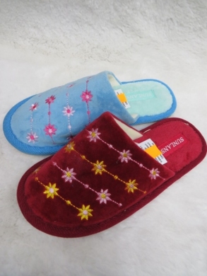 Kapcie damskie ocieplane (37-41) BM74 MIX