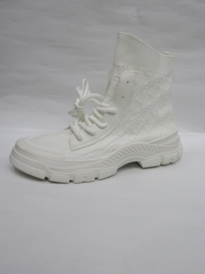 Botki damskie na płaskim (36-41) XY-03 WHITE