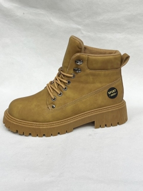 Botki damskie na płaskim (36-41) OH-21 YELLOW