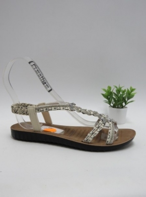 Sandały damskie na płaskim (36-41) FY6950 WHITE