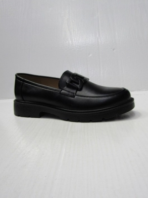 Mokasyny damskie na płaskim (36-41) 2727-4 BLACK