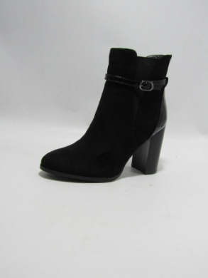 Botki damskie ocieplane na obcasie (36-41) C828 BLACK
