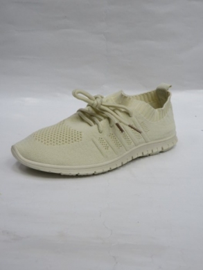 Buty sportowe damskie na płaskim (36-41) XKB-40 BEIGE