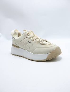 Buty sportowe damskie na płaskim (36-41) BL338 BEIGE