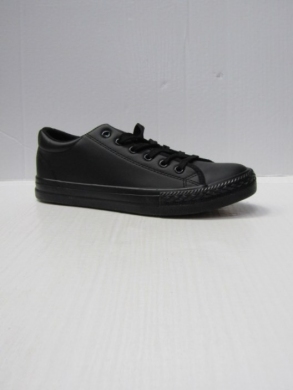 Trampki damskie na płaskim (36-41) TR002 BLACK