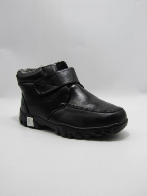 Botki męskie ocieplane (41-46) 172-18 BLACK
