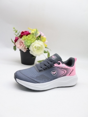 Buty sportowe damskie na płaskim (36-41) 6277 GREY