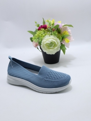 Buty sportowe damskie na płaskim (37-42) N1807 BLUE