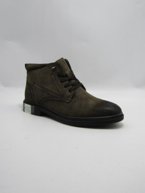Botki męskie ocieplane (40-45) 63507-33 LBROWN