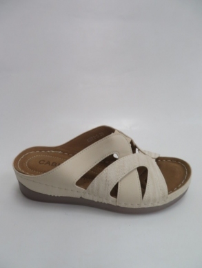 Klapki damskie na płaskim (36-41) 0671-5 BEIGE