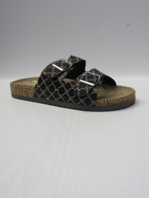 Klapki damskie na płaskim (36-41) FRS-59 BLACK