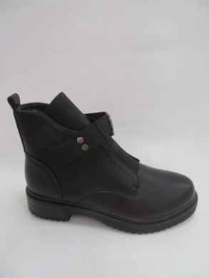 Botki damskie jesienne na płaskim (36-41) AK228-1 BLACK