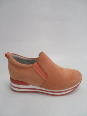 Buty sportowe damskie na koturnie (36-41) HQ986 ORANGE