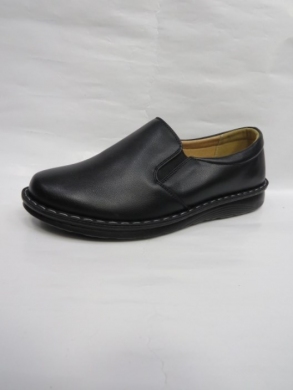 Półbuty damskie na płaskim (36-41) Y12 BLACK