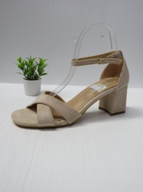 Sandały damskie na obcasie (36-41) YU231 BEIGE