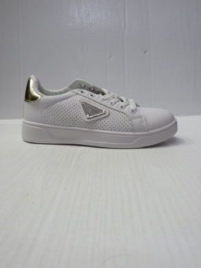 Buty sportowe damskie na płaskim (36-41) EV-313 WHITE/GOLD