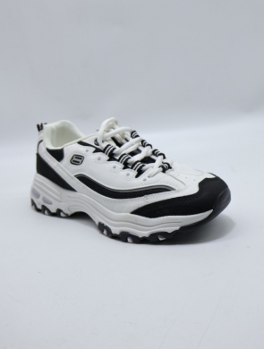 Buty sportowe damskie na płaskim (36-41) LA210 WHITE