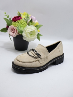 Mokasyny damskie na płaskim (36-41) XYX-23202-2 BEIGE