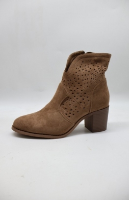 Botki damskie na obcasie (36-41) H250-5 COFFE