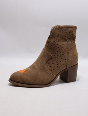 Botki damskie na obcasie (36-41) H250-5 COFFE