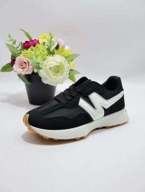 Buty sportowe damskie na płaskim (36-41) ALLS-7 BLACK