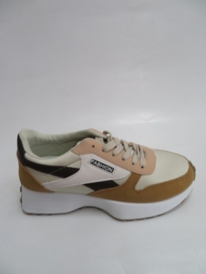 Buty sportowe damskie na płaskim (36-41) AB916 CAMEL
