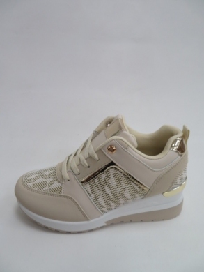 Sportowe Damskie na koturnie (36-41) US2 BEIGE
