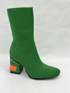 Kozaki damskie na obcasie (36-41) CLS218 GREEN