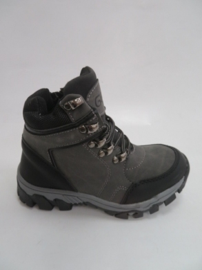 Botki chłopięce ocieplane (26-31) F708 GREY