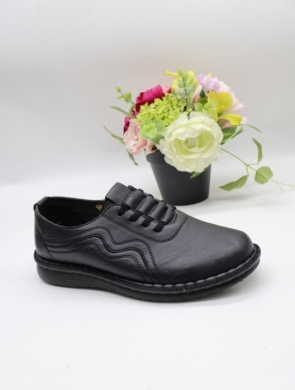 Półbuty damskie na płaskim (36-41) 60699-1 BL