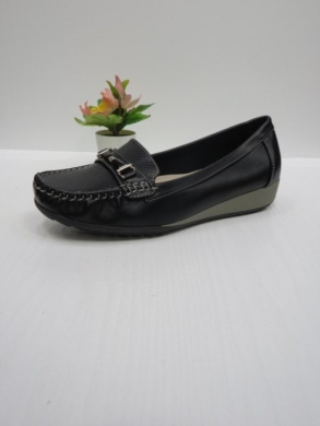 Mokasyny damskie na koturnie (36-41) CY-M21 BLACK