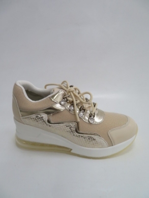 Buty sportowe damskie na koturnie (36-41) 8267-SP BEIGE